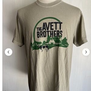 THE AVETT BROTHERS Official "Hand Drawn" Folk Rock Band T-Shirt men’s size  2XL